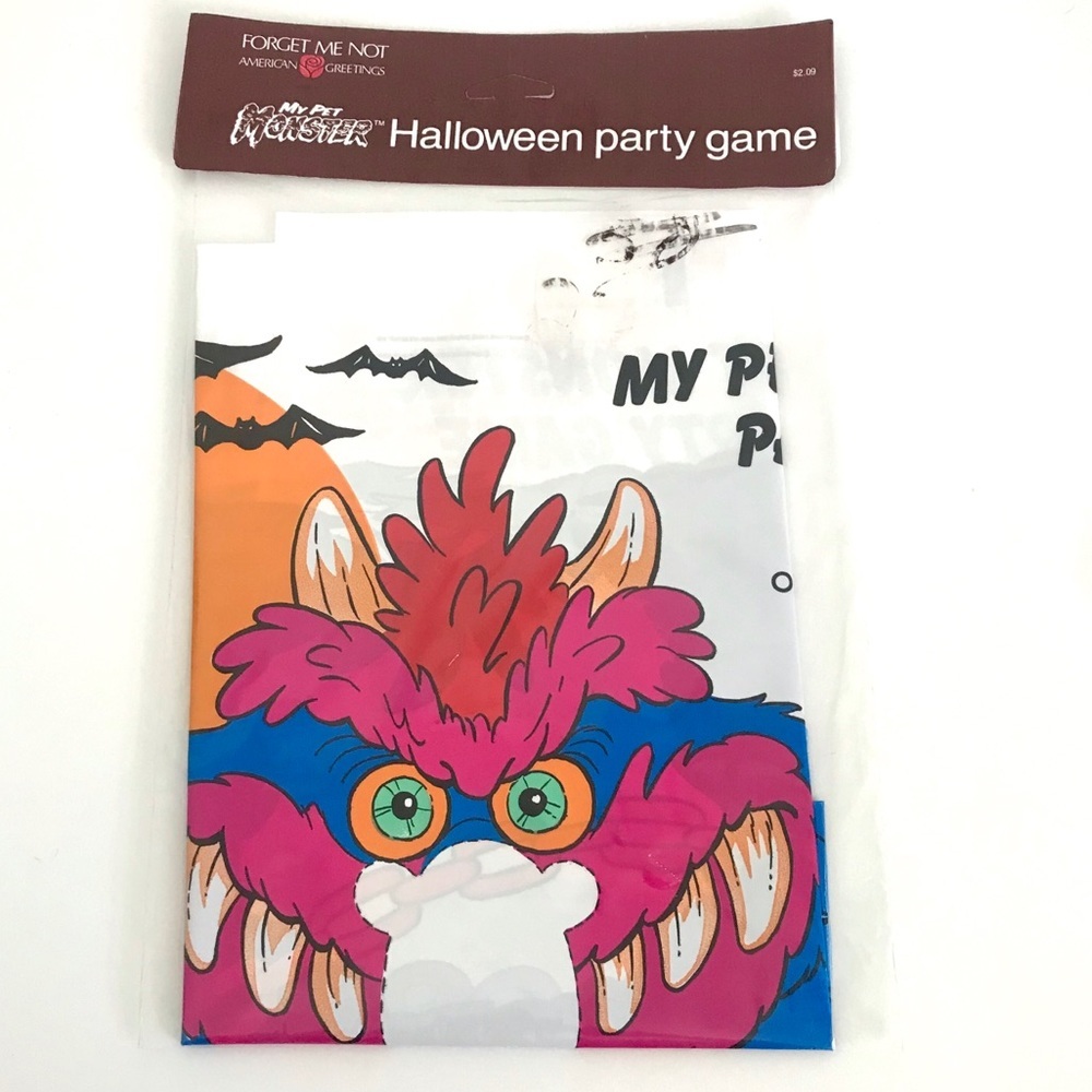 Vintage 80’s My Pet Monster Halloween party game